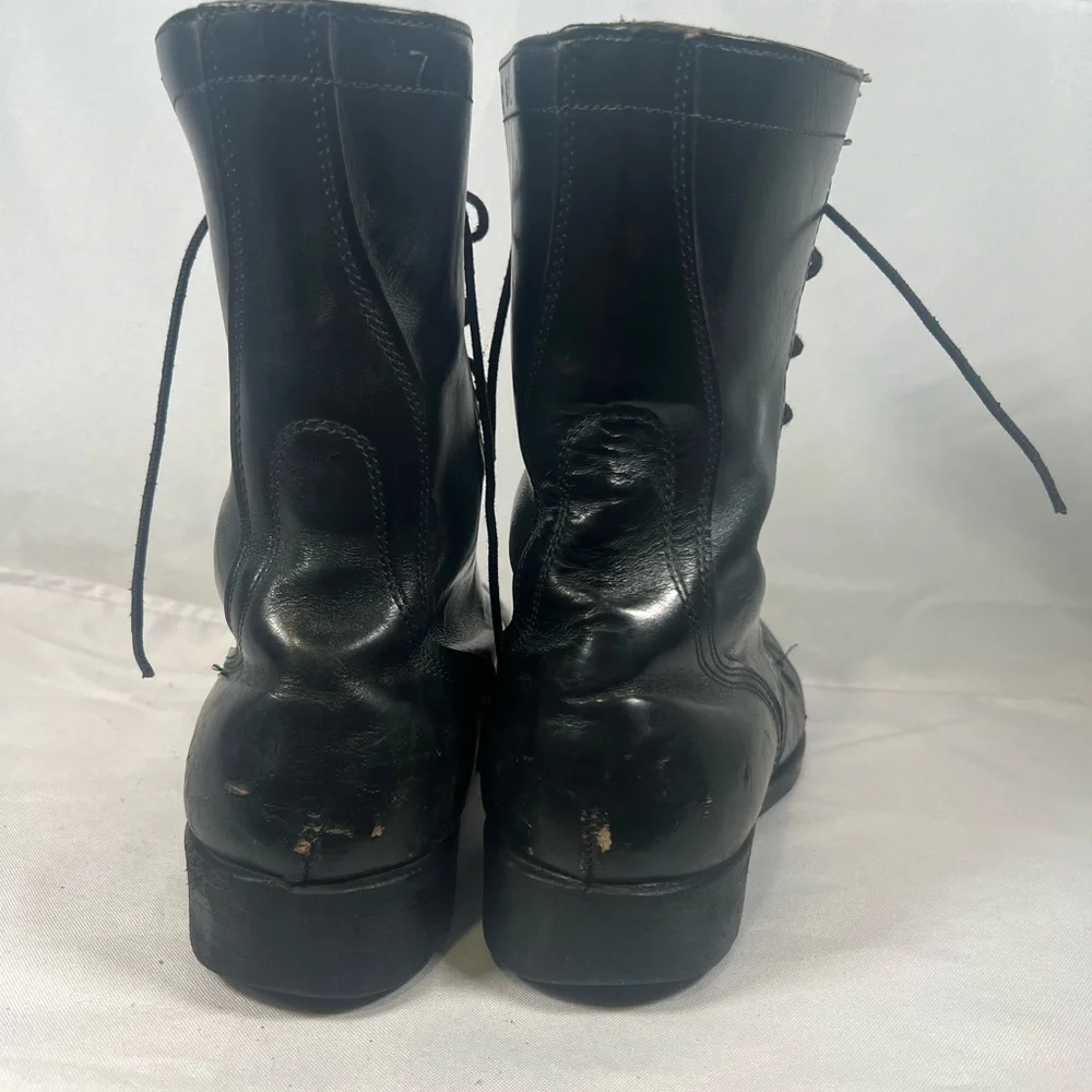 Genesco Vintage 1978 Military Combat Boots USA Size 7W